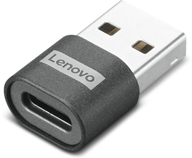 Actual product image Lenovo USB adapter - USB-C (W) to USB (0.02 m, USB 2.0)