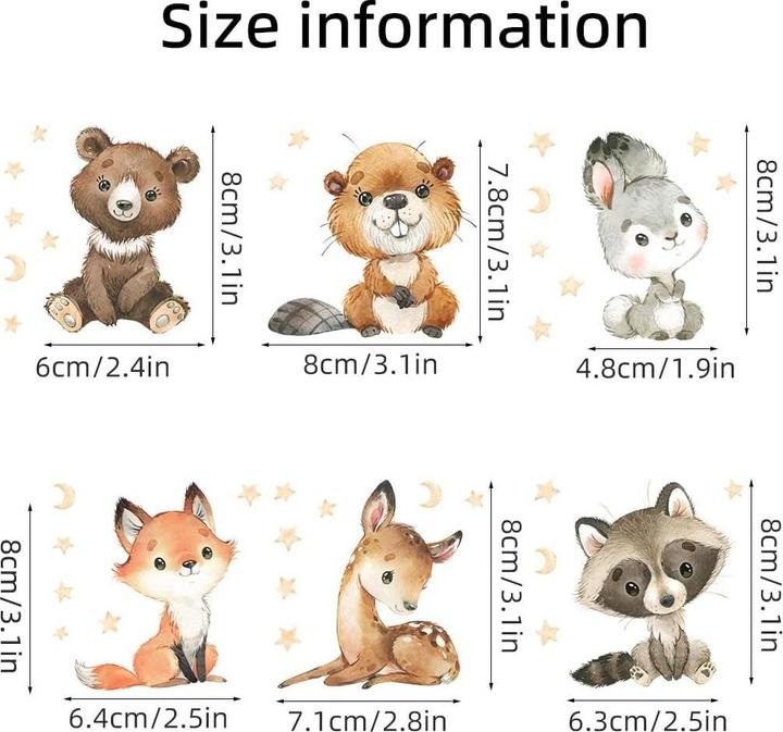 Image du produit Frabar Animaux de la forêt