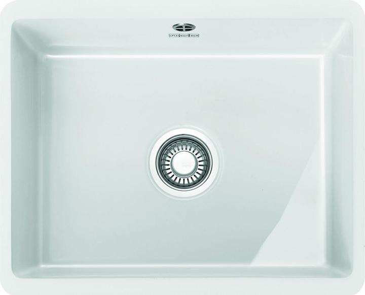 Productafbeelding Franke Keramische spoelbak Kubus, KBK 110-50, Glacier (Ingebouwde gootsteen, 44.50 cm, 54.50 cm)