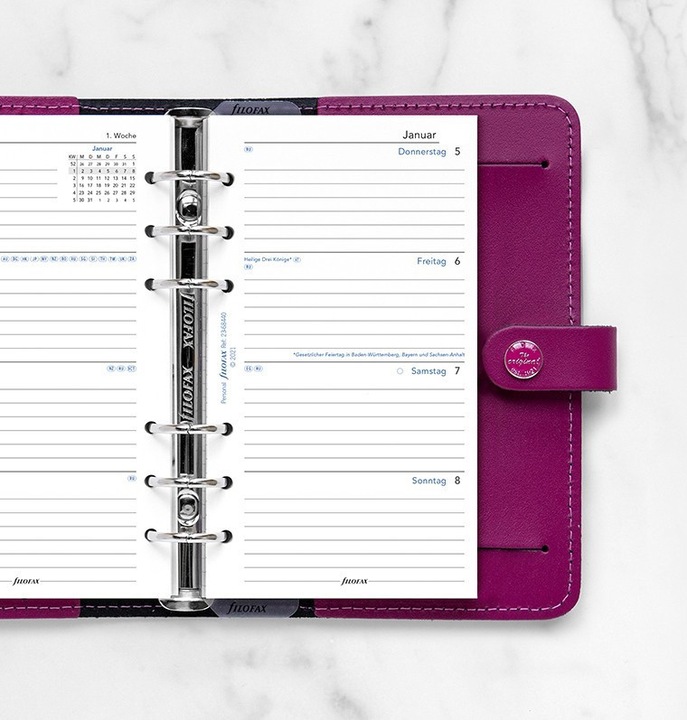 Image du produit Filofax Encart de calendrier (95 x 171 mm, Allemand)