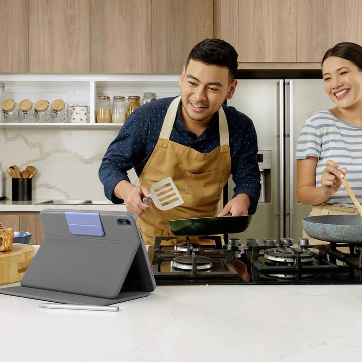 Immagine prodotto Logitech Rugged Folio (DE, Apple iPad 2022 (10a generazione), Apple iPad 2025 (11a generazione))