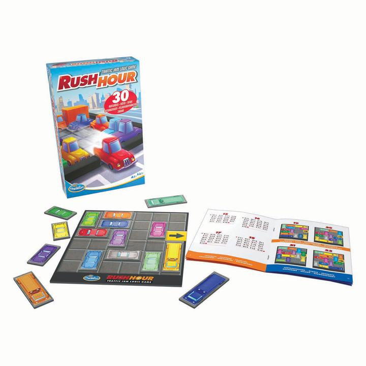 Produktbild Ravensburger ThinkFun - 76642 - Rush Hour Mitbringspiel - Das bekannte Logikspiel im kompakten Format als (Deutsch, Italienisch, Ungarisch, Französisch, Polnisch)