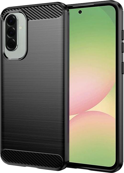 Actual product image Techsuit - Carbon Silicone - Samsung Galaxy A56 5G - Black (Samsung Galaxy A56)