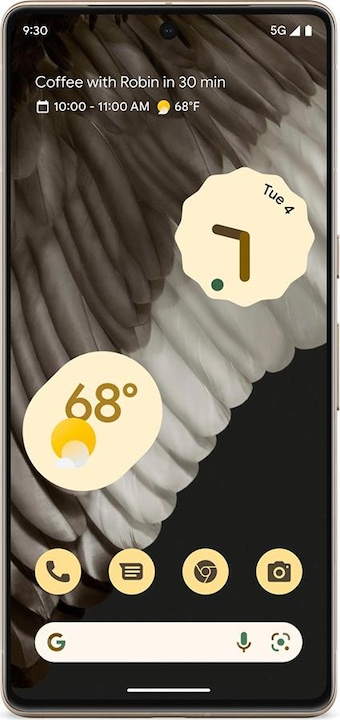 Immagine prodotto Google Pixel 7 Pro (256 GB, Nocciola, 6.70", SIM + eSIM, 50 Mpx, 5G)