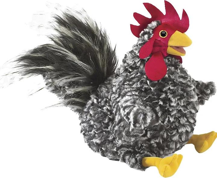 Folkmanis Barred Rock Rooster / Hahn