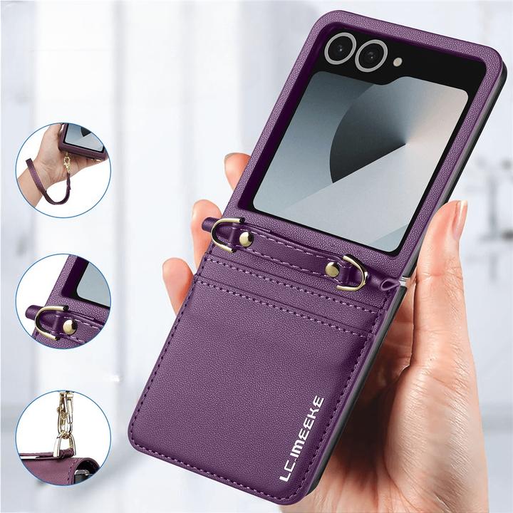 Immagine prodotto LC.Imeeke L1 Series Leder Etui Hülle (Samsung Galaxy Z Flip7)