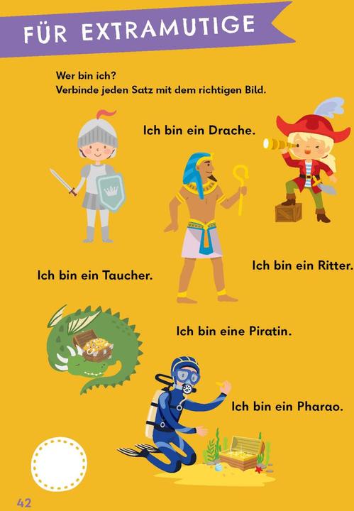 Actual product image Reading puzzles for brave children - On a treasure hunt - Ages 6+ (German)