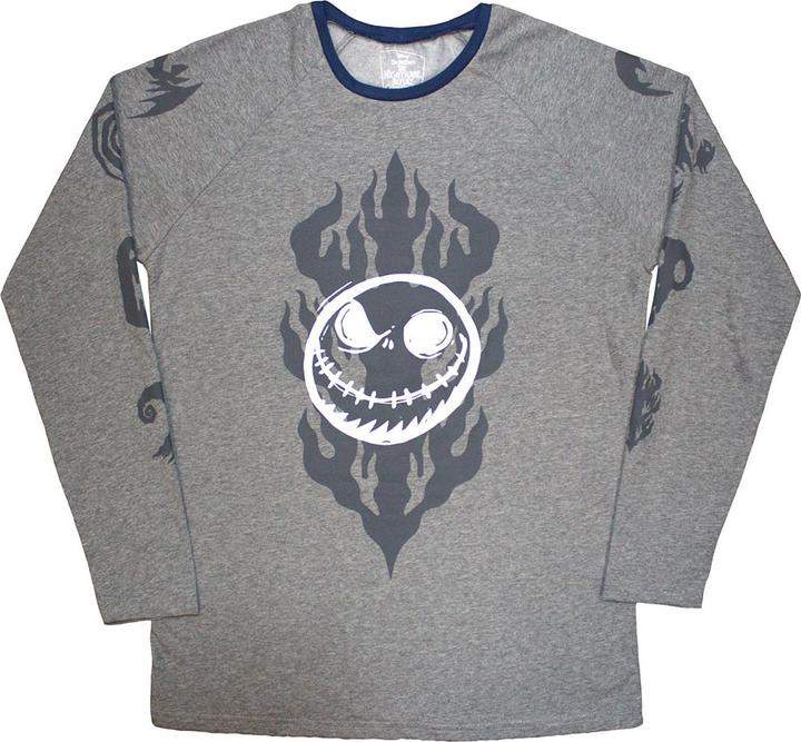 Immagine prodotto The Nightmare Before Christmas Flaming Jack (Longsleeve) (XL)