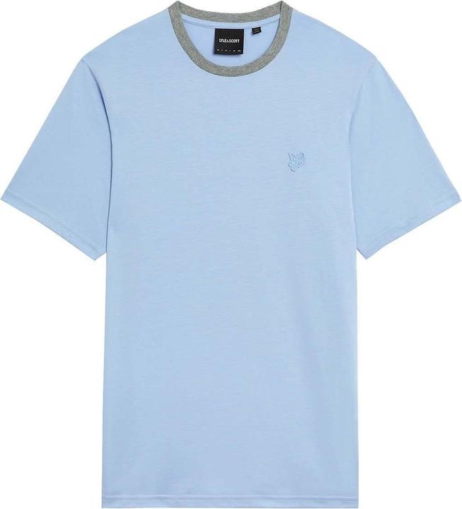 Produktbild Lyle and Scott Superfine TShirt Kontrastkragen (M)