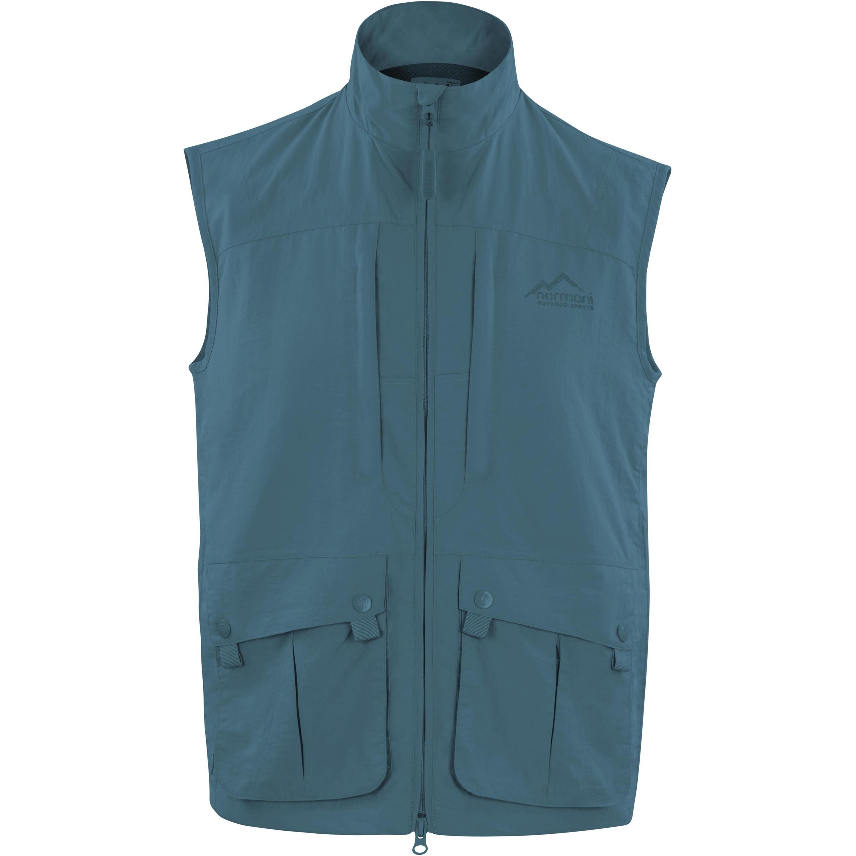 Normani, Herren, Weste, Outdoor Weste Okapi - 1926, Blau, (S)