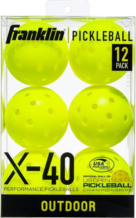 Immagine prodotto Franklin X-40 Palline da Pickleball All'Aperto Misura Confezione 12