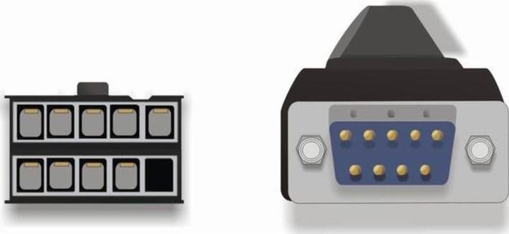 Image du produit Delock Seriel 2 ports RS-232 Bracket