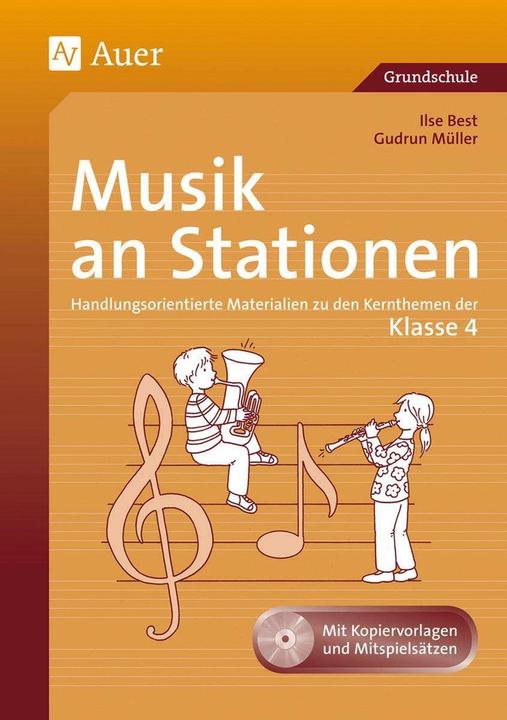 Produktbild Musik an Stationen (Deutsch, Gudrun Müller, Ilse Best, 2024)