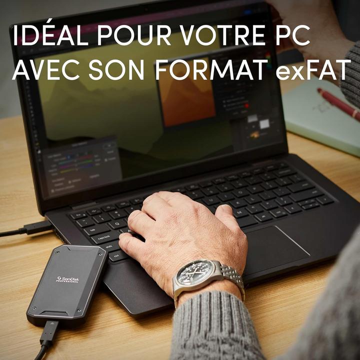 Actual product image SanDisk Professional Pro-G40 2024 (2 TB)