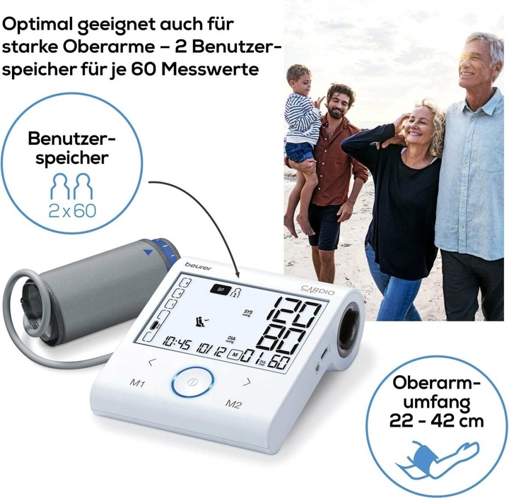 Produktbild Beurer BM 96 (Blutdruckmessgerät Oberarm)