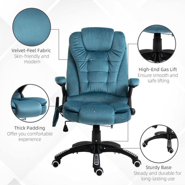Actual product image Vinsetto Office chair with massage and heat function