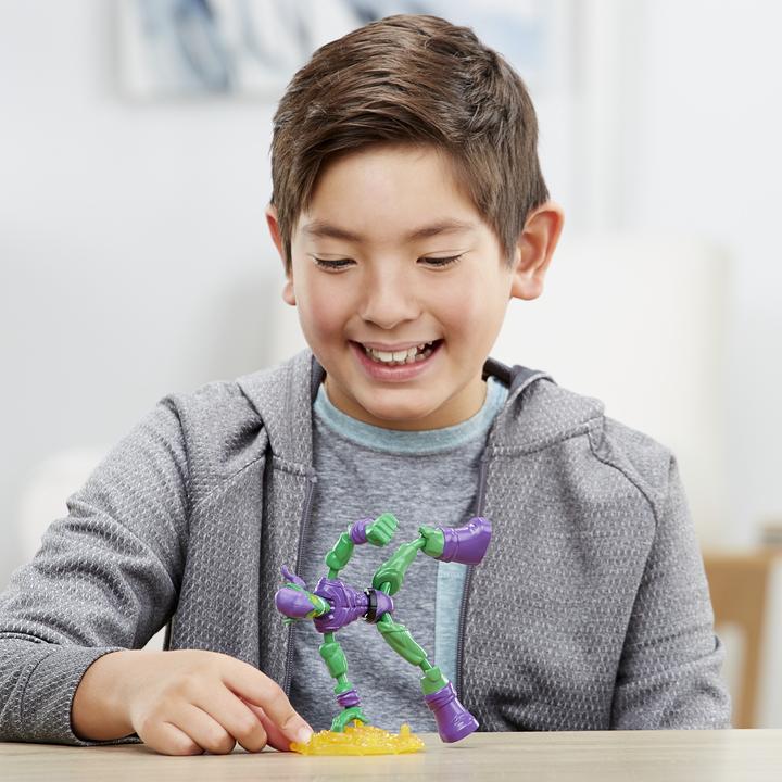 Actual product image Hasbro Avengers Bend And Flex Green Goblin
