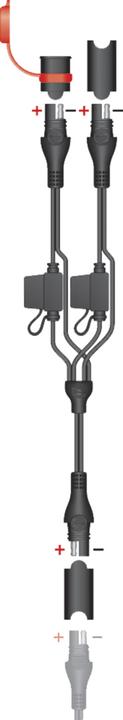 Actual product image Tecmate Y-Splitter 1-2 SAE