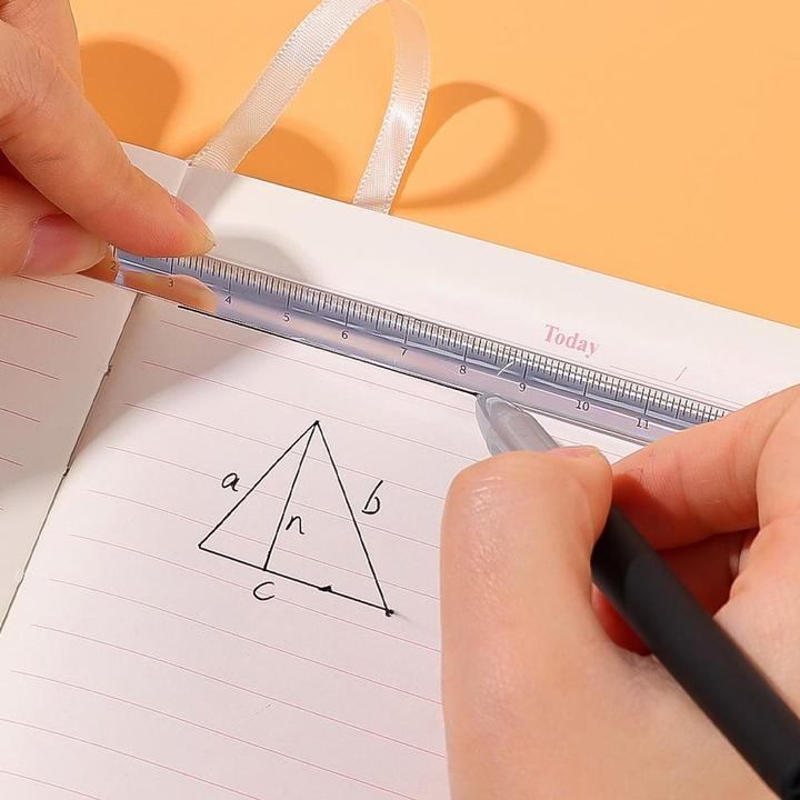 Actual product image JTI Three-dimensional ruler - triangular - 15 cm (15 cm, Plastic)