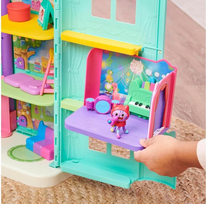 Actual product image Gabby's Dollhouse Deluxe Room DJ Catnip's Music