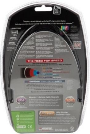Actual product image Monster Black Platinum (1.50 m, HDMI)
