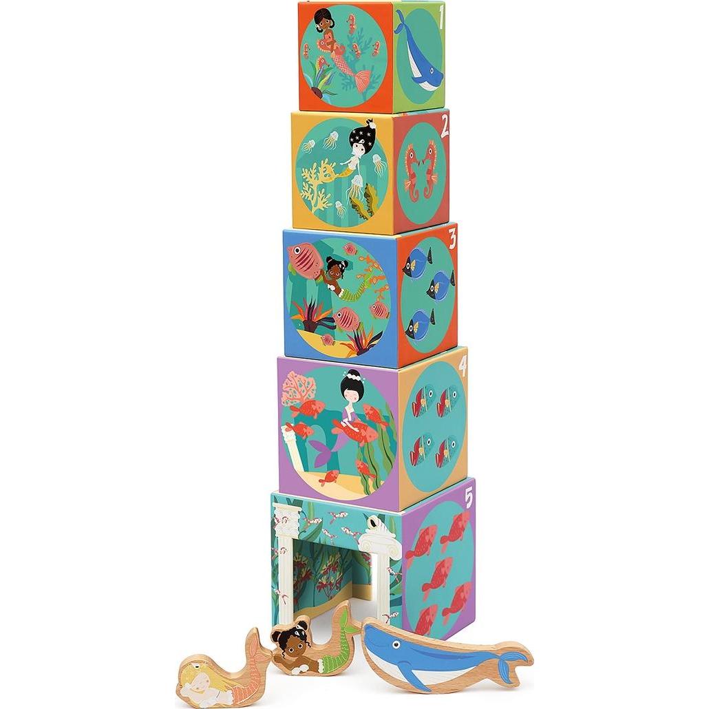 Thumbnail - Scratch Stapel Pyramide Ozean