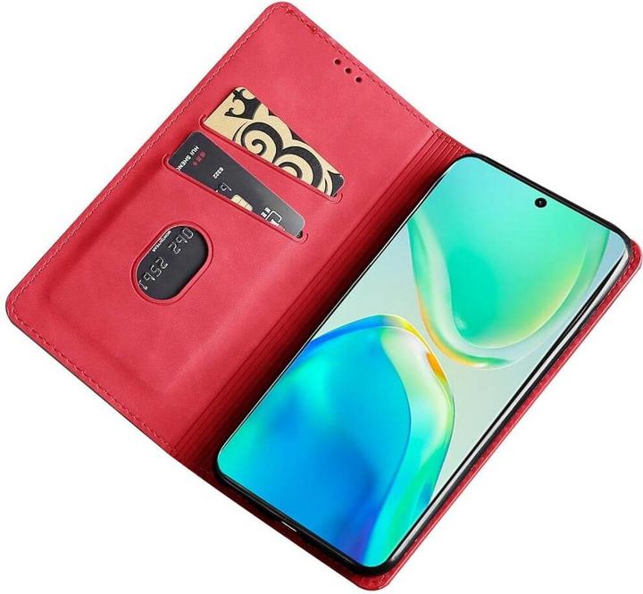 Actual product image Cover-Discount OPPO A57s - Stand Flip Case Cover red (Oppo A57s)