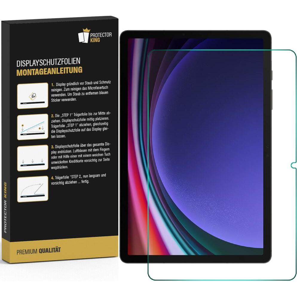 Thumbnail - Protectorking 3x Displayschutzfolie matt Anti-Reflex entspiegelt (3 Stück, Galaxy Tab S9 Plus), Tablet Schutzfolie