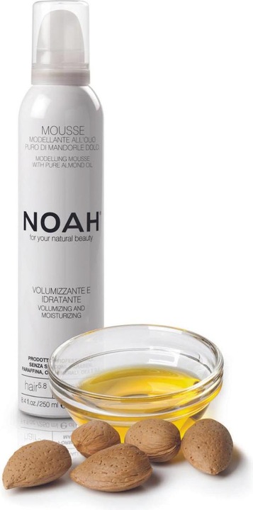 Immagine prodotto Noah For Your Natural Beauty Mousse Modellante Capelli 5,8 mus modelujący do włosów Olio di (250 ml, Agente schiumogeno)