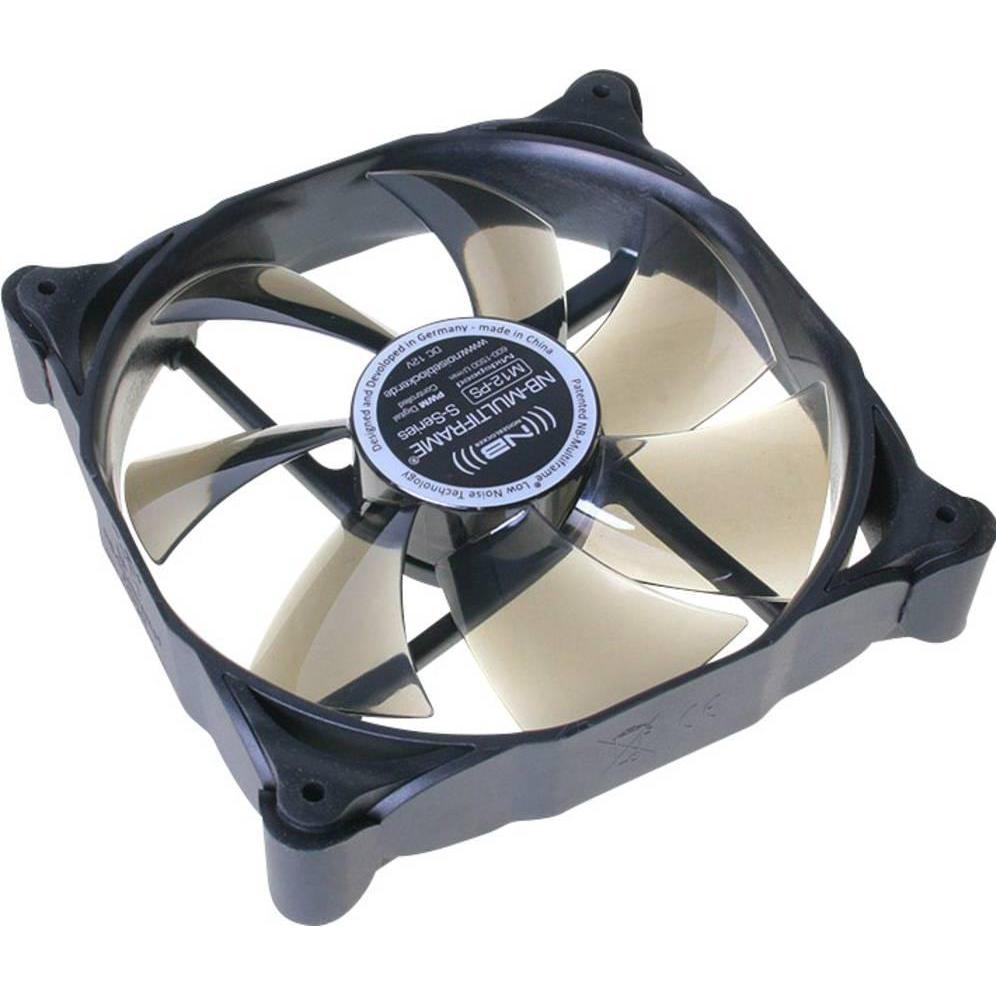 Noiseblocker Multiframe S-Series M12-PS (120 mm, 1 x), PC Lüfter, Schwarz, Weiss