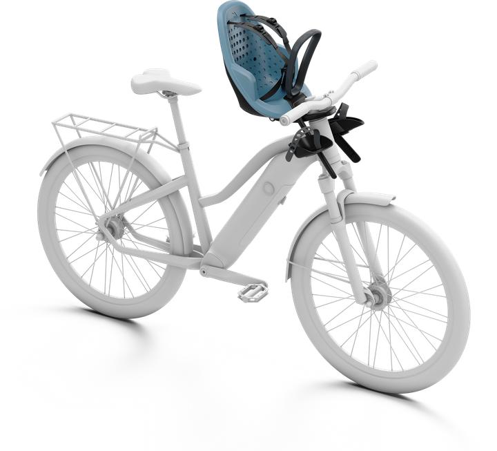 Immagine prodotto Thule Yepp 2 Mini- Front Mount- Aegean Blue (Tubo superiore, Piantone)