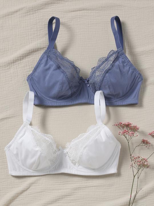 Produktbild Vertbaudet 2er-Pack Umstands-BHs mit Bio-Baumwolle Oeko-Tex (85 D)