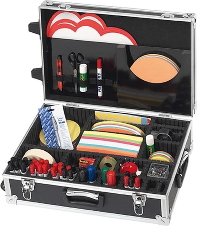 Immagine prodotto Franken Presentazione valigetta TRAINER/ 36x54x18 cm nero/argento