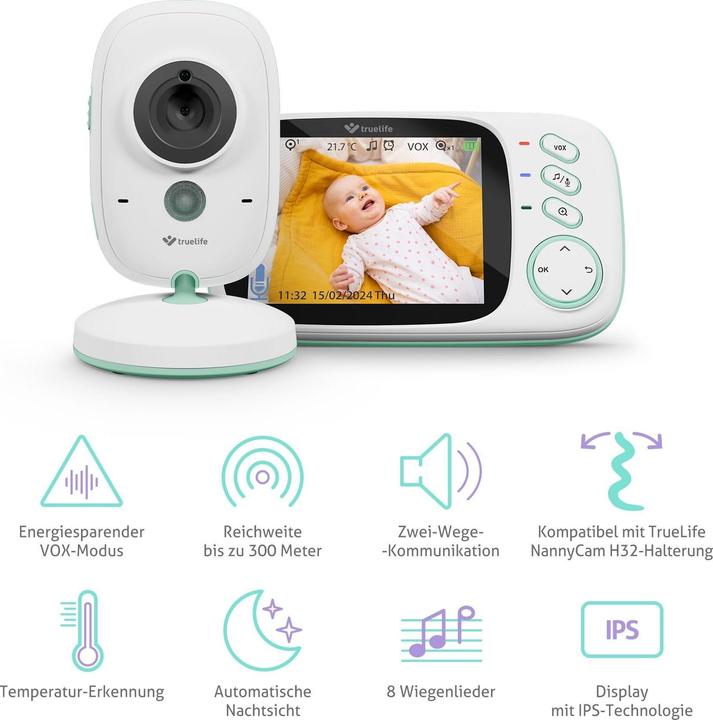 Actual product image Truelife Video hook H32 PRO TLVMMNCH32PWB (Video & Audio, 300 m)