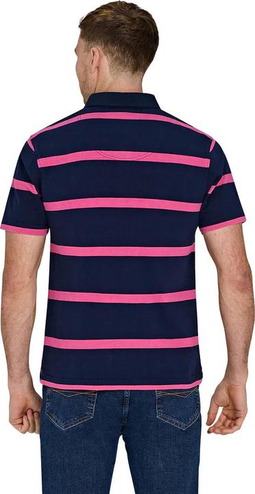 Actual product image Raging Bull Mens RB Sport Thin Stripe Short-Sleeved Rugby Shirt (3XL)