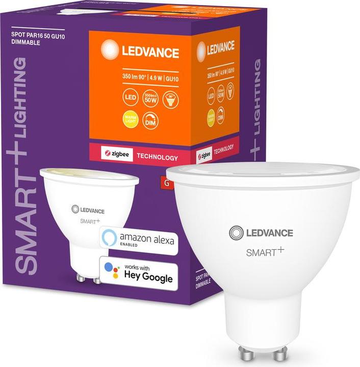 Produktbild Ledvance Smart+ Spot (GU10, 4.50 W, 350 lm, 1 x, G)