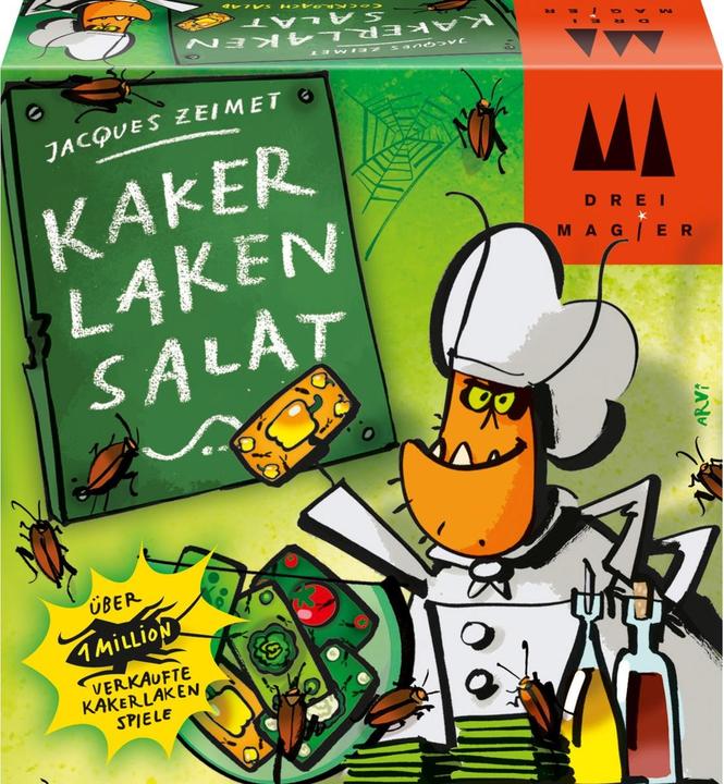 Drei Magier Spiele Cockroach Salad (French, German, Italian, 2 - 6 Players)