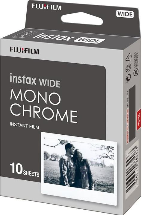 Actual product image Fujifilm Instax Wide Film Monochrome
