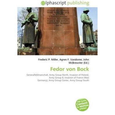 Fedor von Bock, Fachbücher