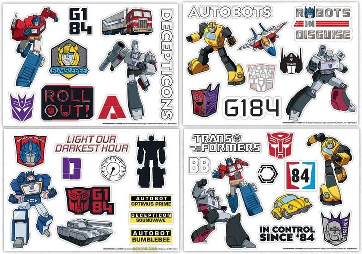 Produktbild Thumbs Up ThumbsUP! Sticker Set - Transformers (4 Sticker)