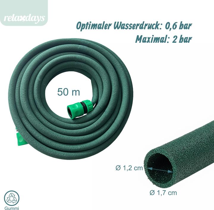 Actual product image Relaxdays soaker (Drip hose + drip tube)