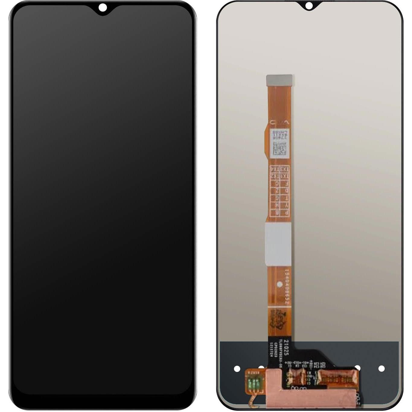 Clappio Ersatzdisplay (Vivo Y72 5G), Mobilgerät Ersatzteile, Schwarz