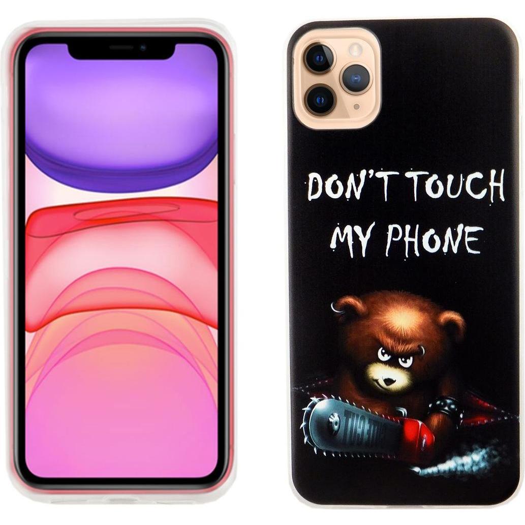König Design Apple iPhone 11 Pro Max Hülle Case Handy Cover Schutz Tasche Schutzhülle Schwarz (Apple iPhone 11 Pro Max),...