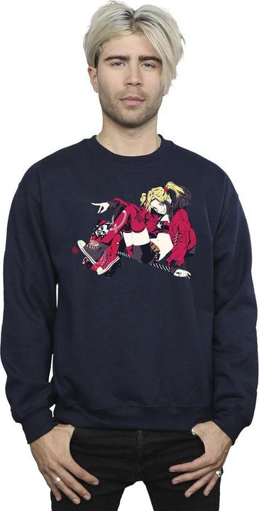 Produktbild Harley Quinn Rollerskates Baumwolle Sweatshirt (XL)