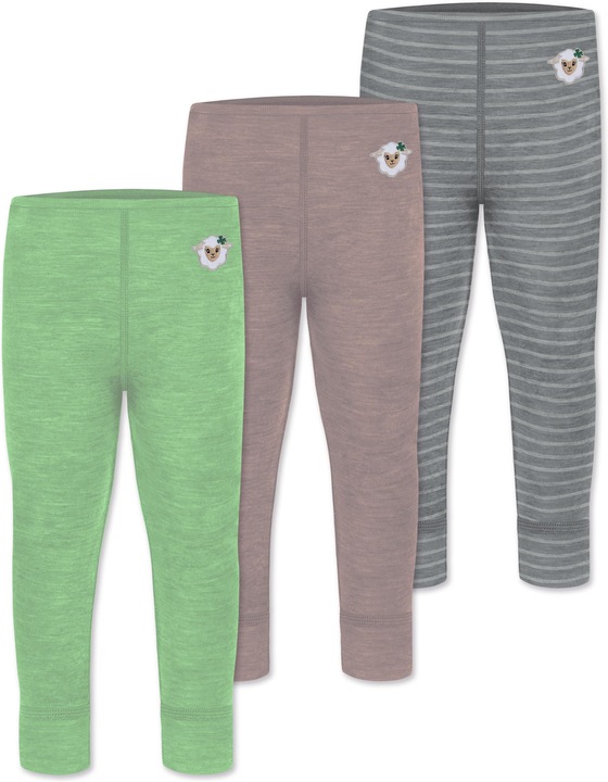 Grau, Grün, Rosa