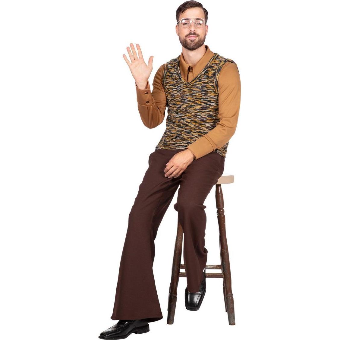 Metamorph 70er Nerd Dad Kostüm (56)