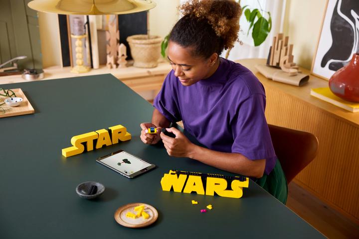 Produktbild LEGO Star Wars™ Logo aus Steinen (75407, LEGO Star Wars)