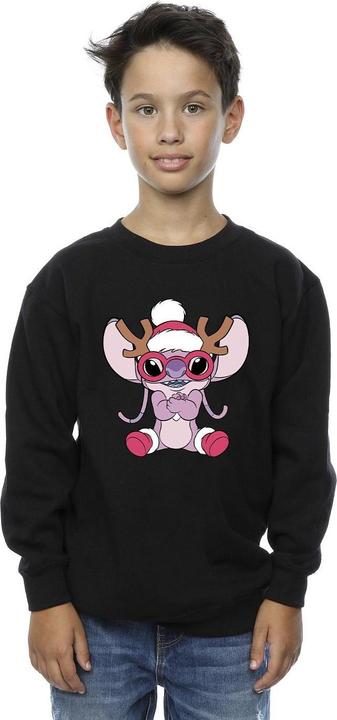 Image du produit Disney - Sweat LILO & STITCH ANGEL REINDEER - Garçon (128)