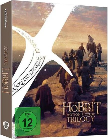 Le Hobbit,long métrage trilogie 4K,UHD-BD (Blu-ray, Blu-ray 4k, Allemand, Anglais)