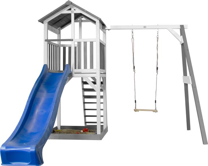 Immagine prodotto Axi Torre da gioco Beach Tower con altalena singola - scivolo blu